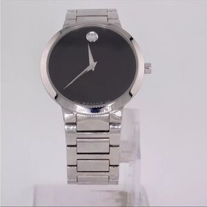 Movado Museum Classic Men's Watch #72 new battery